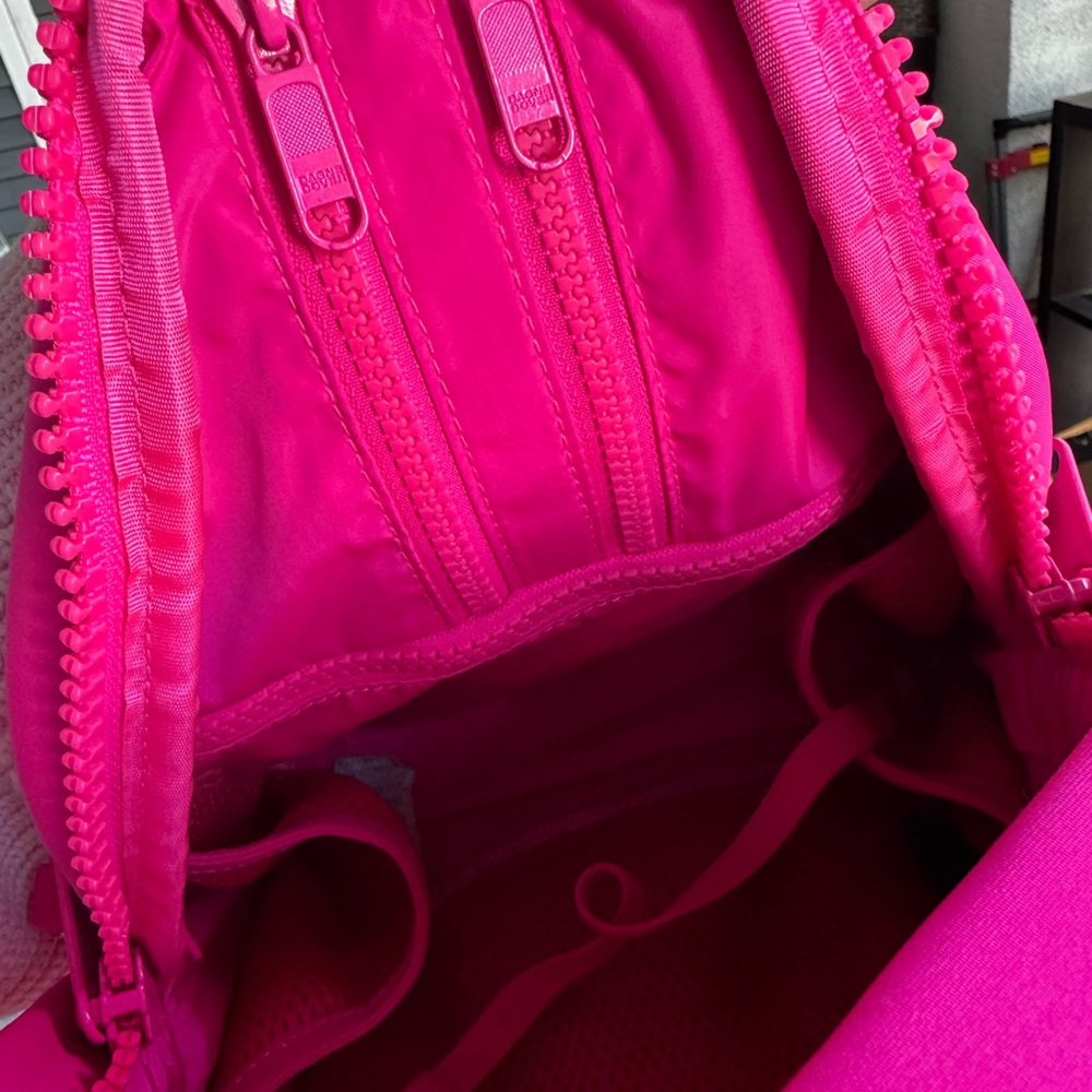 Dagne Dover Mini Neon Pink Backpack - Picture 7 of 7